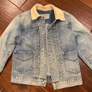 All Saints Serene Jean Jacket in Vintage Star Size Small